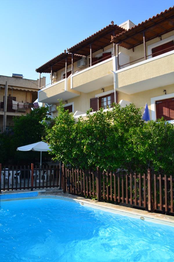 Voula Apartments Agia Marina  Dış mekan fotoğraf