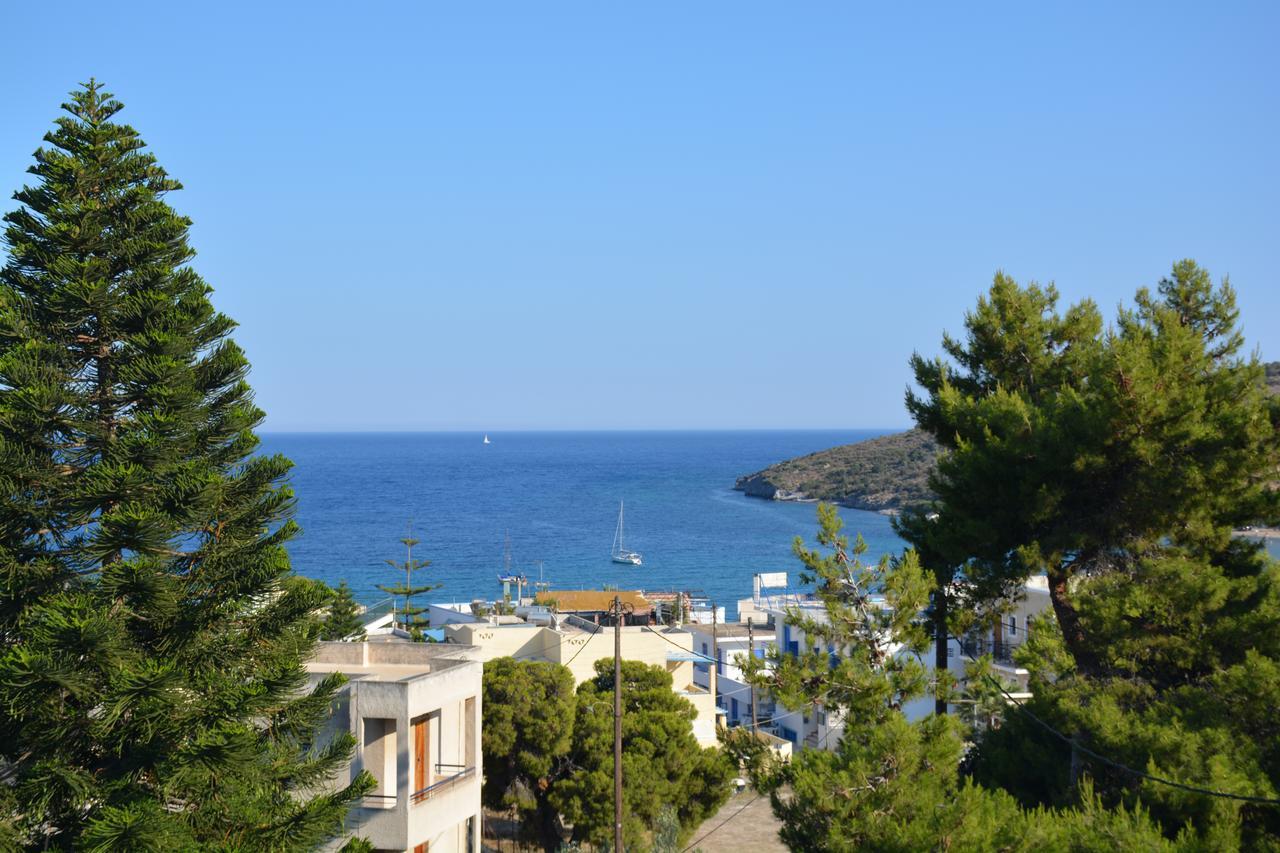 Voula Apartments Agia Marina  Dış mekan fotoğraf
