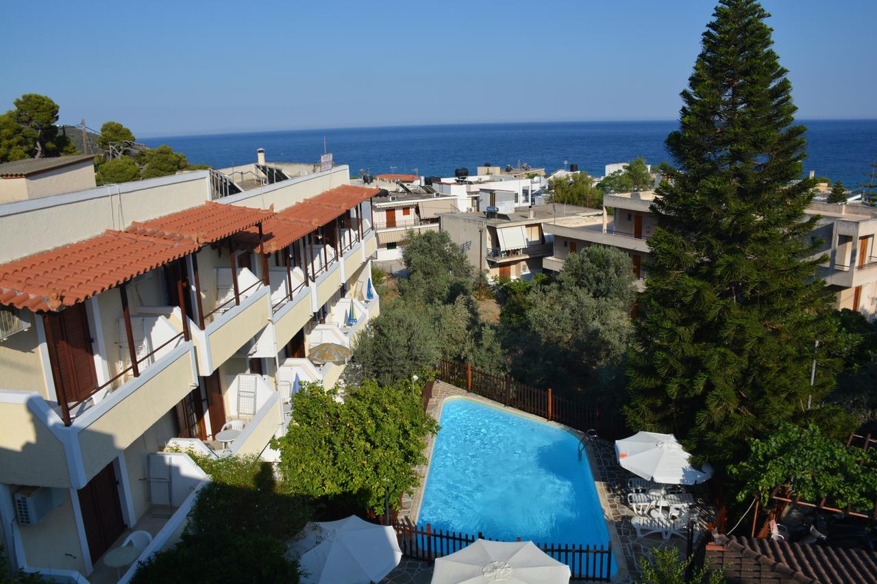 Voula Apartments Agia Marina  Dış mekan fotoğraf